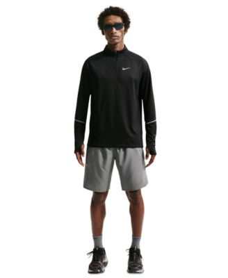Мужские беговые футболки Nike Men's Miler Dri-FIT Quarter-Zip