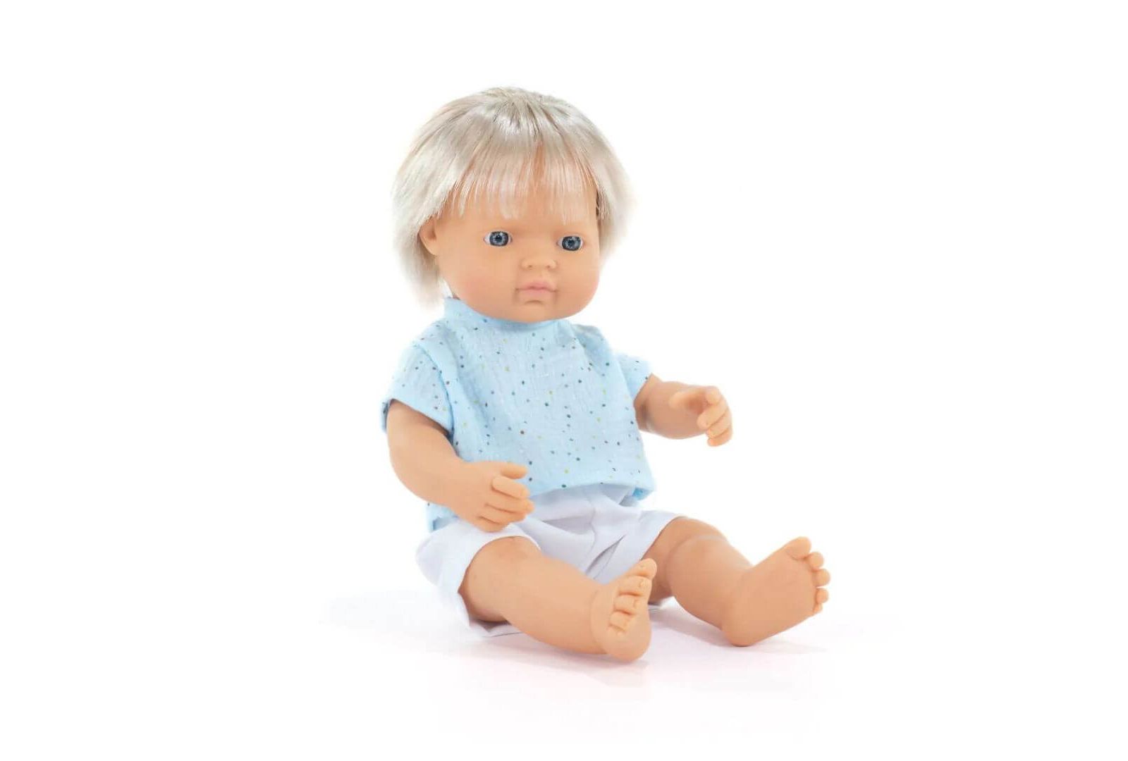 Кукла Miniland Baby Doll Blonde Boy 15'' (Box) - My Friends and Me