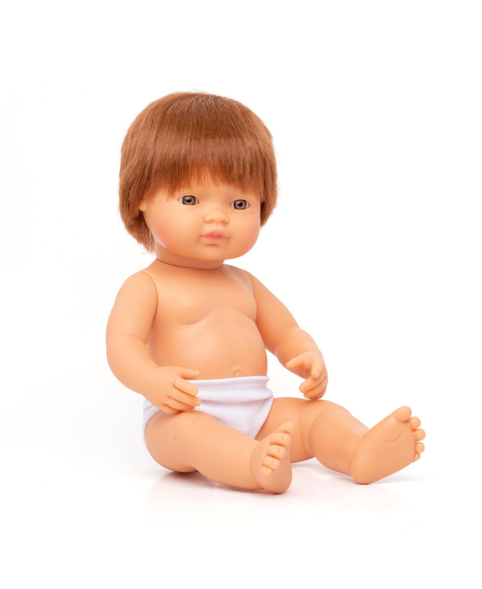 Кукла Miniland Baby Boy with Hair - 15"