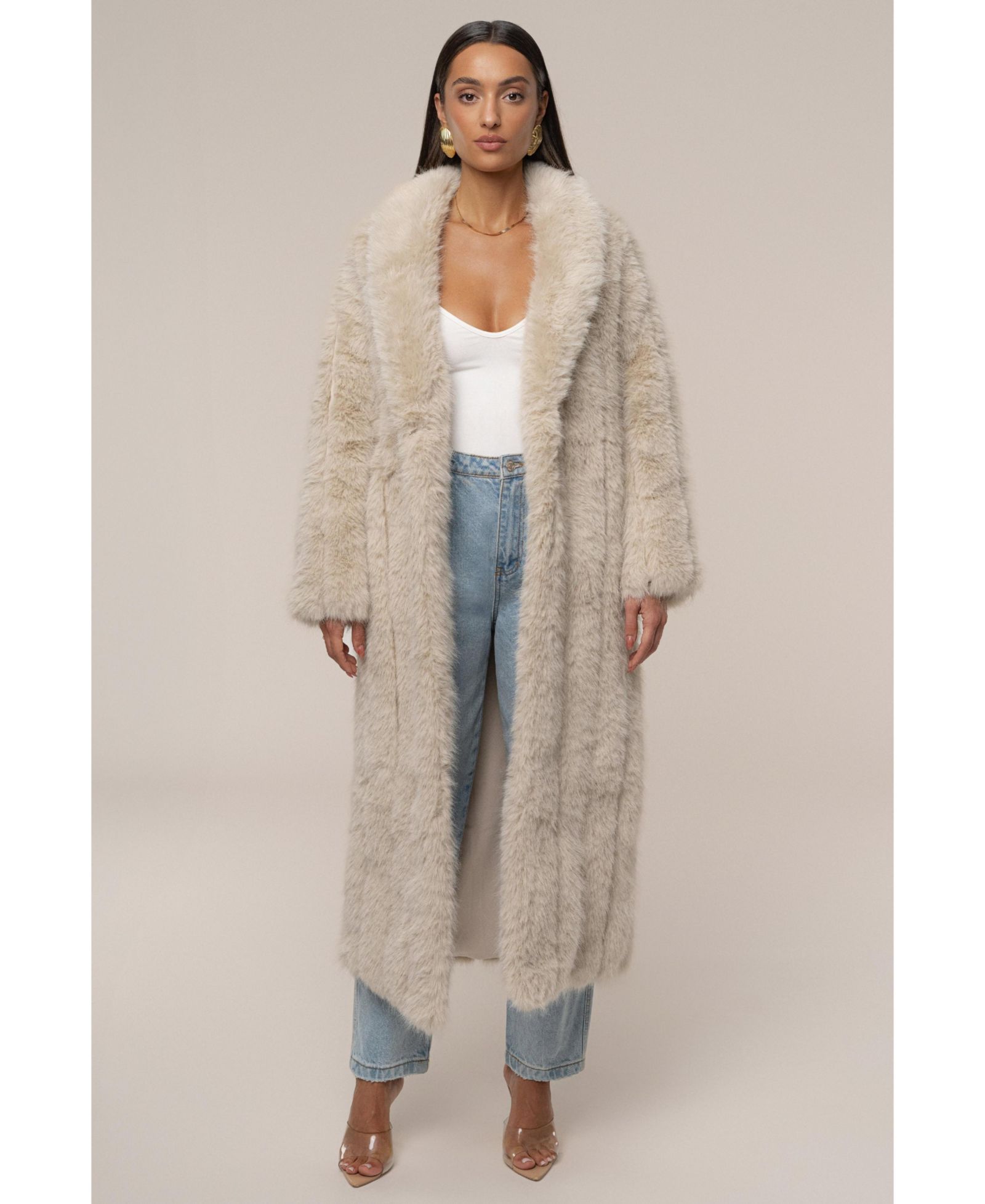 JLUXLABEL Manhattan Faux Fur Coat