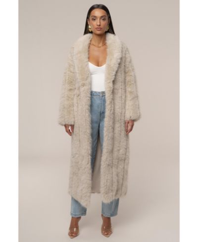 Пальто из искусственного меха JLUXLABEL Manhattan