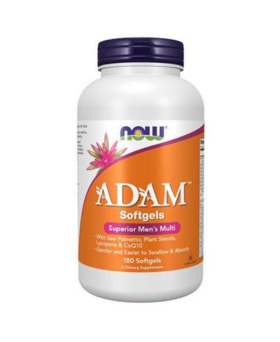 NOW Foods витаминный комплекс Adam Мужской, 180 мягких капсул