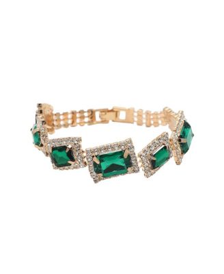 SOHI Party Stone Statement Bracelet