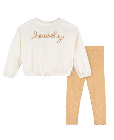 Комплект из топа и леггинсов Gerber Toddler Girls 2-Piece