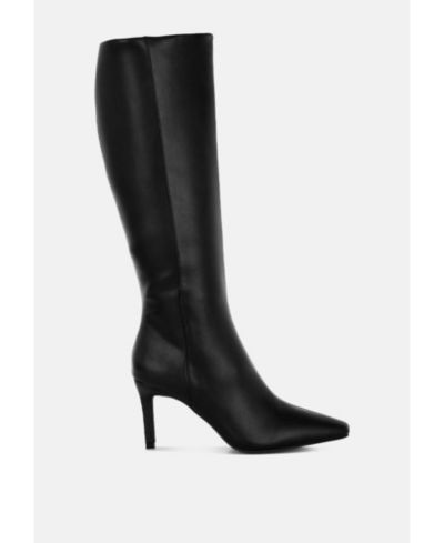 Женские сапоги London Rag Skara Faux Leather Calf Boots
