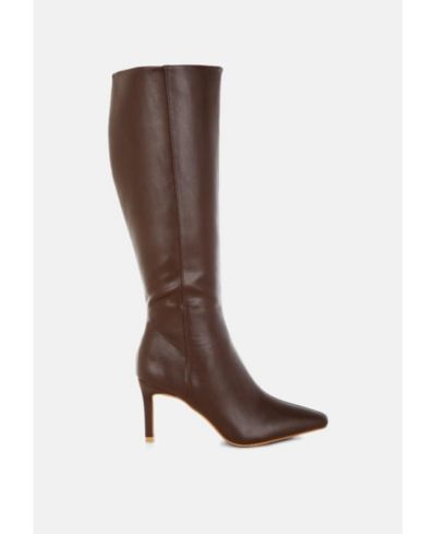 Brown leather