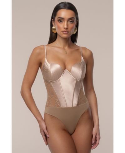JLUXLABEL Women's Incomparable Lace Bodysuit