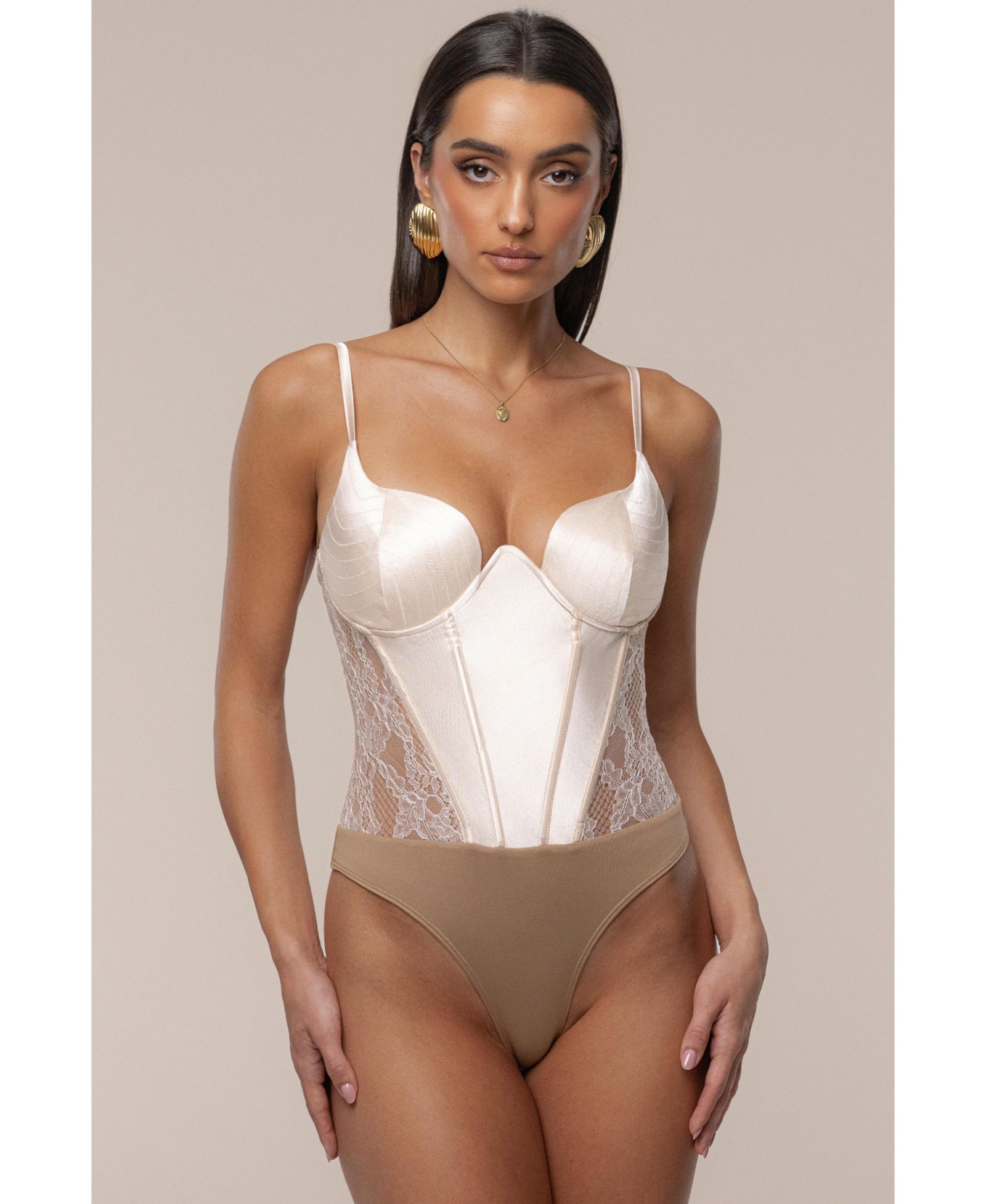JLUXLABEL Women's Incomparable Lace Bodysuit