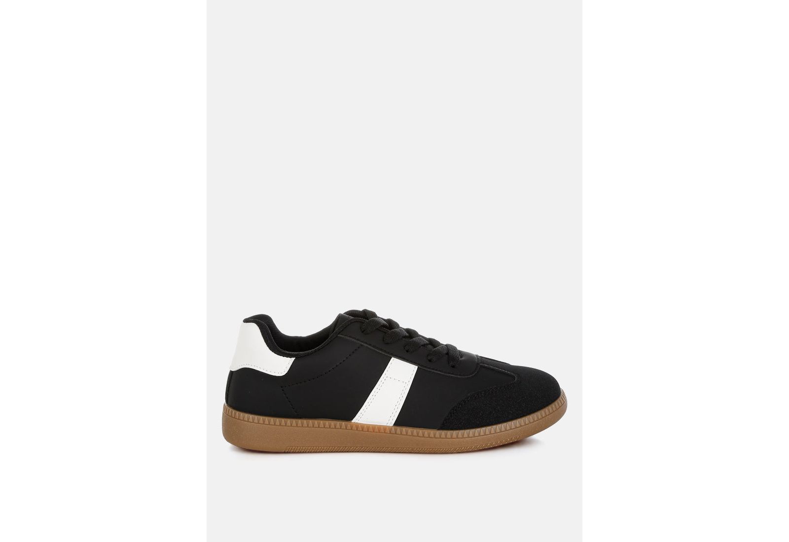 London Rag Womens Crossover Classic Lace-Up Flatform Sneaker