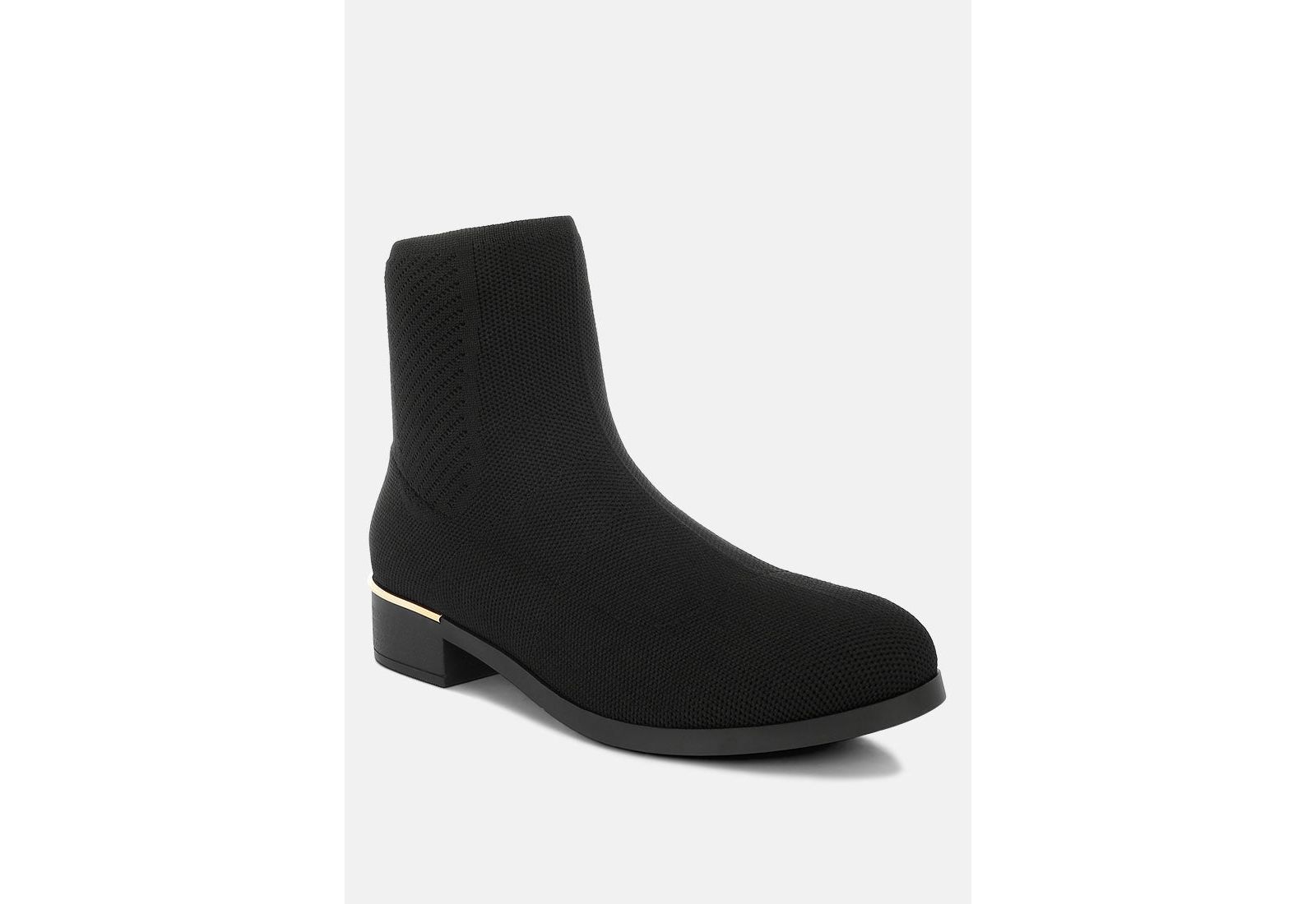 London Rag Womens Rosamund Knitted Sock Boots