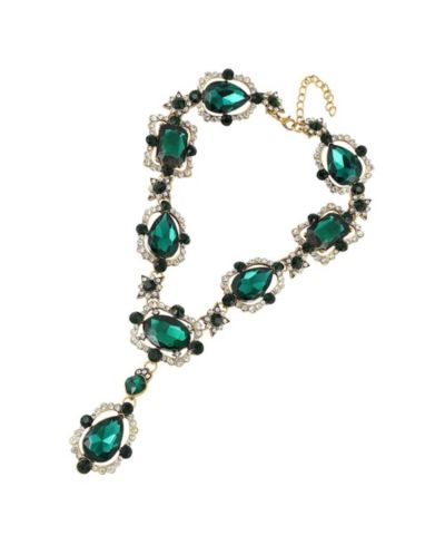 SOHI Party Stone Statement Necklace