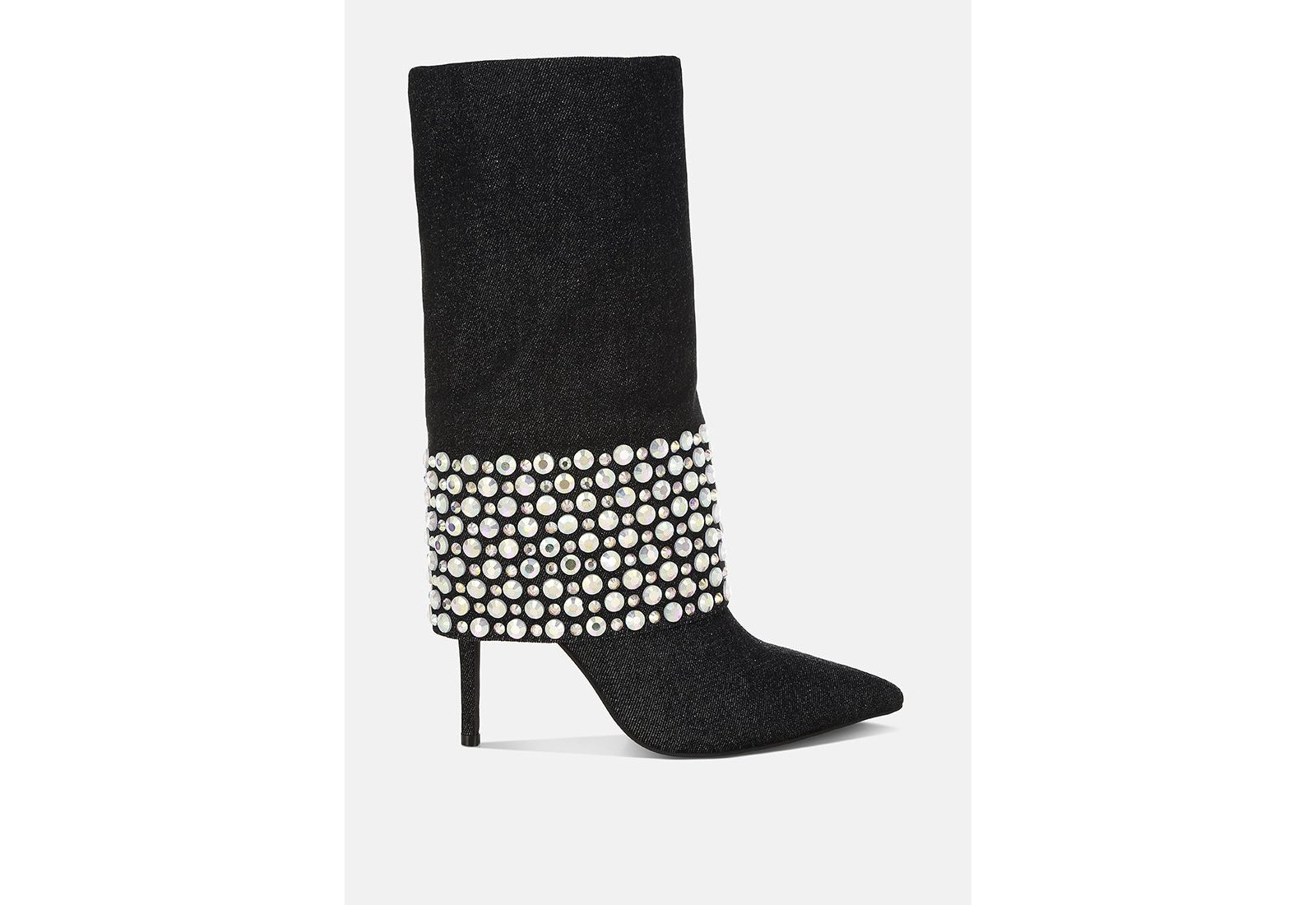 Женские ботильоны London Rag BASSO Party Diamante Studded Stiletto