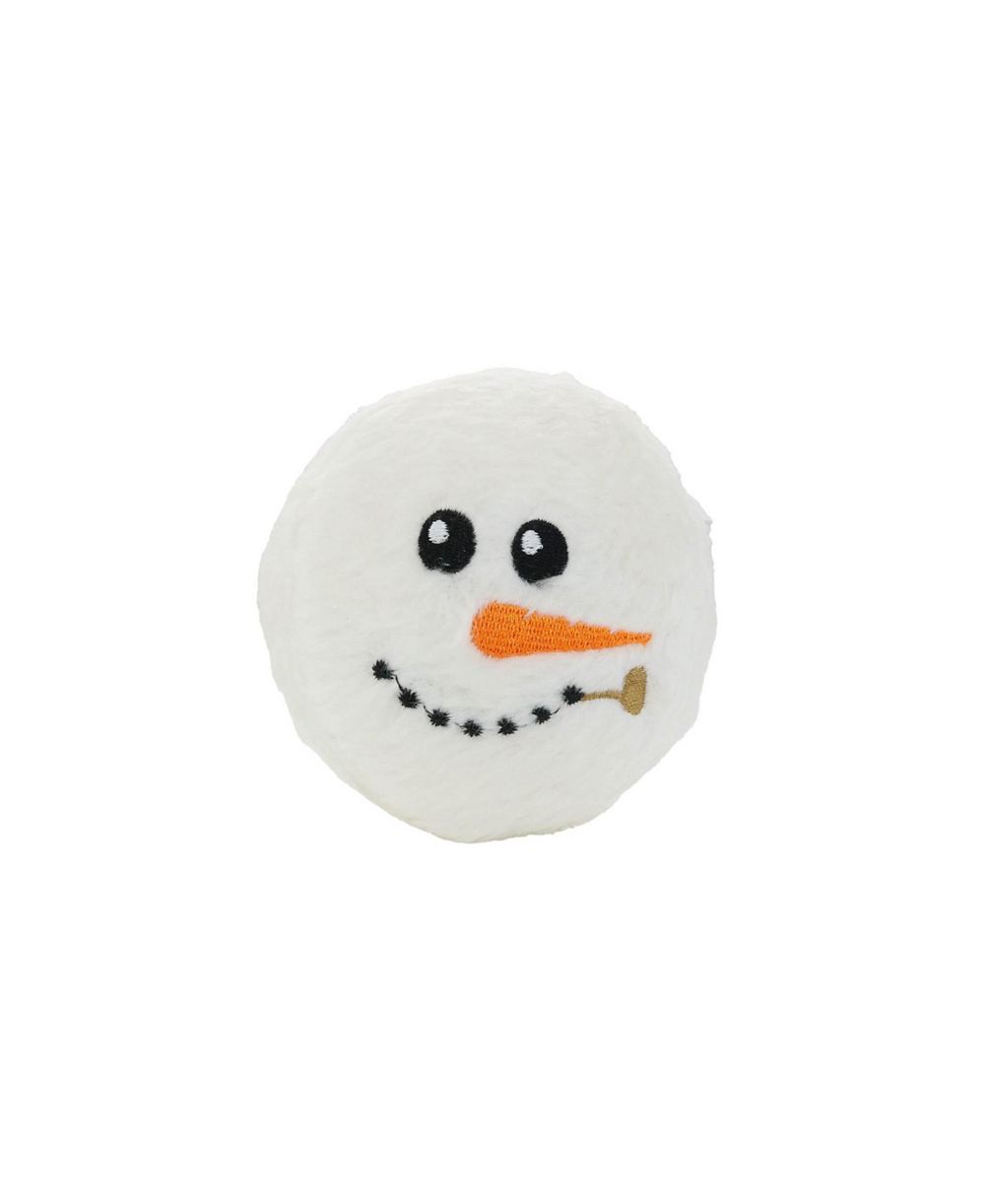 Игрушка для собак Mighty Small Snowball, прочная, пищащая