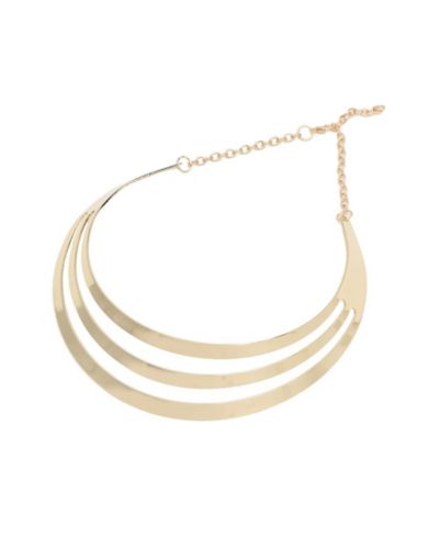 Женское акцентное ожерелье SOHI Lined Statement Necklace