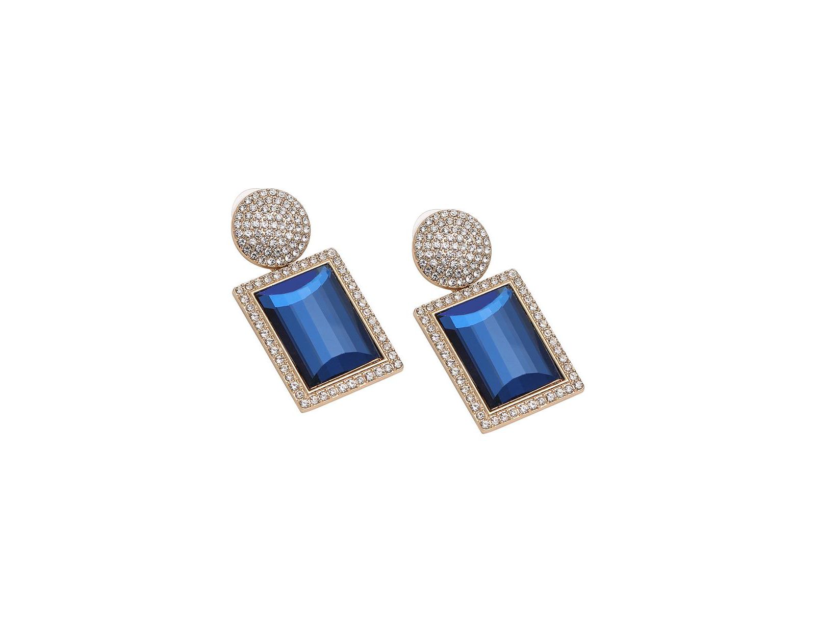 Серьги SOHI Geometric Drop для женщин