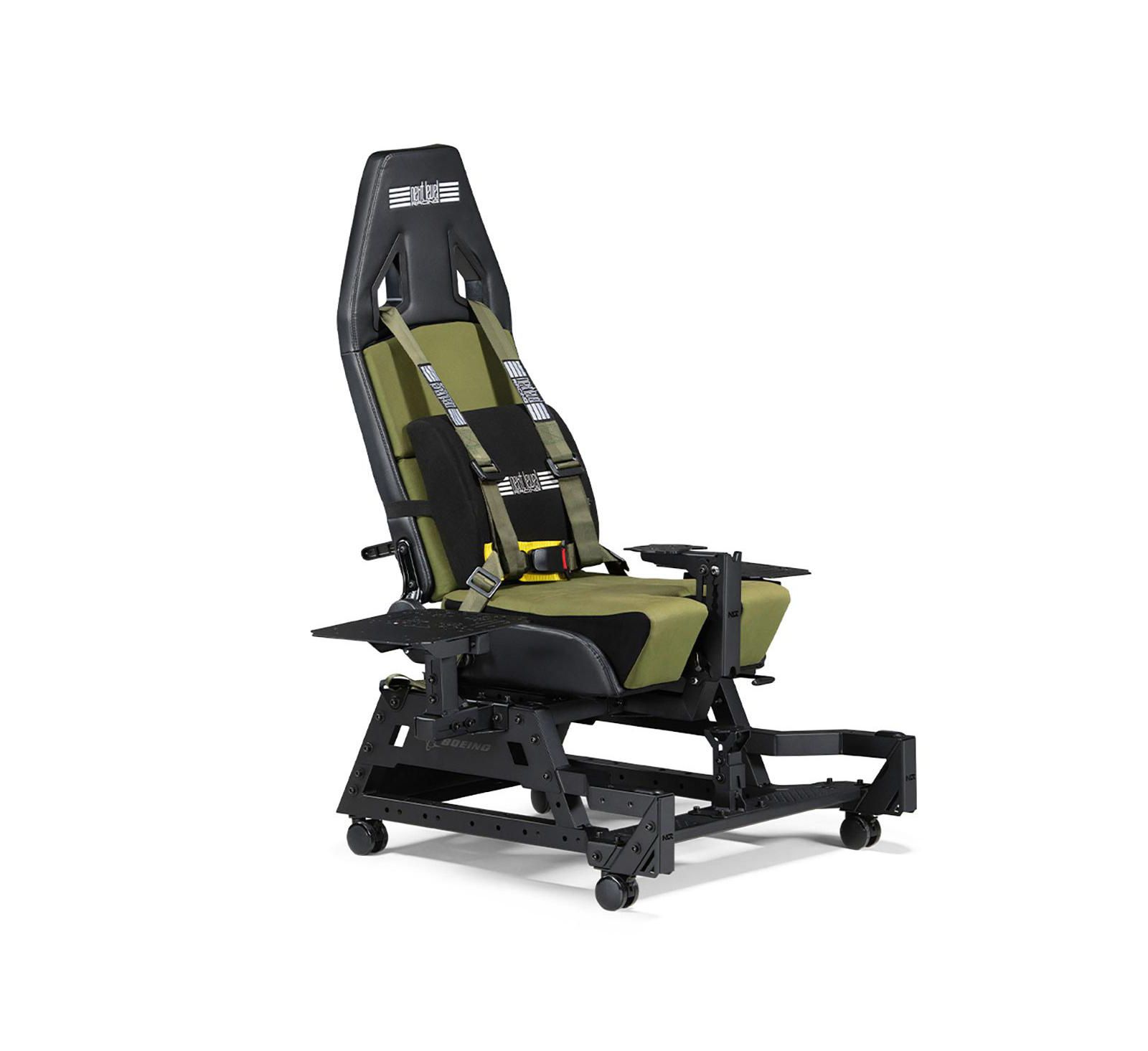 Спортивное кресло Next Level Racing Flight Seat Pro Boeing Military Edition для авиасимуляторов