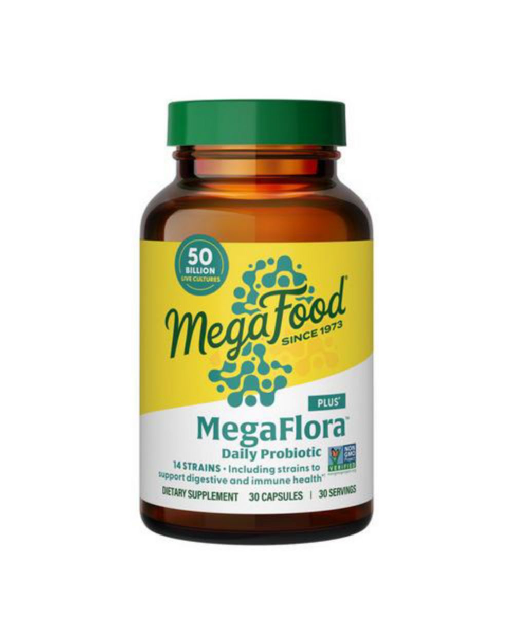 MegaFood MegaFlora Plus Probiotic, 30 капсул