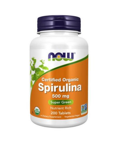 NOW Foods Spirulina ,500 mg ,200 Tabs