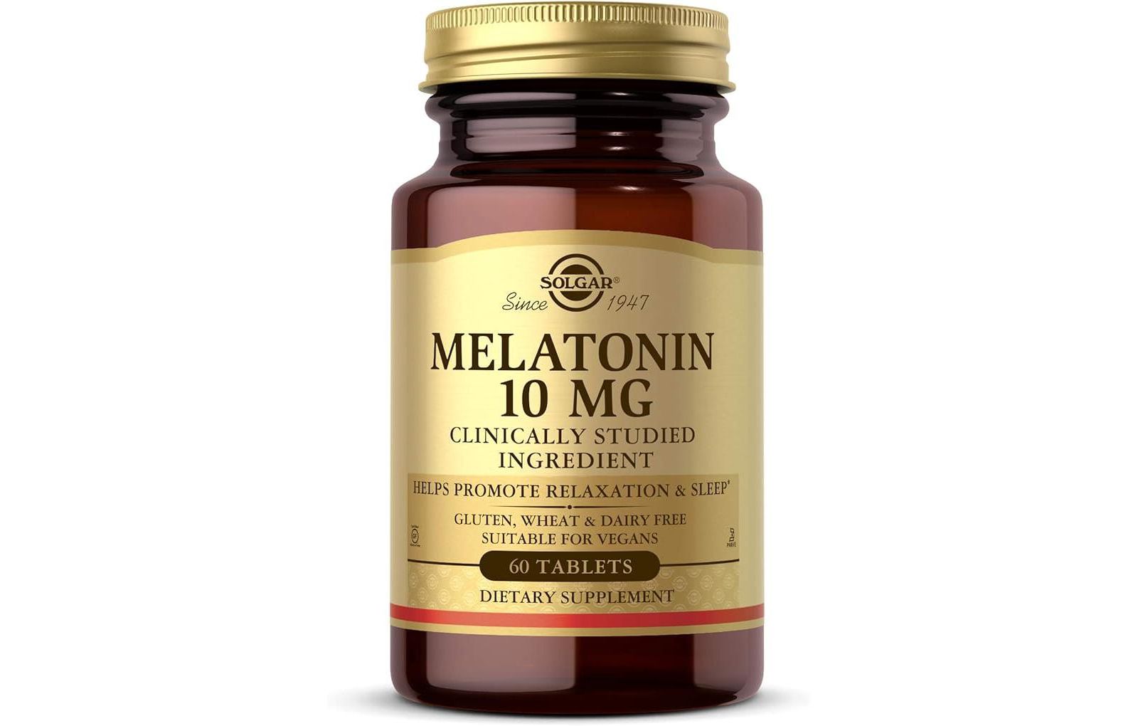 Solgar Melatonin, 10 mg, 60 Tabs