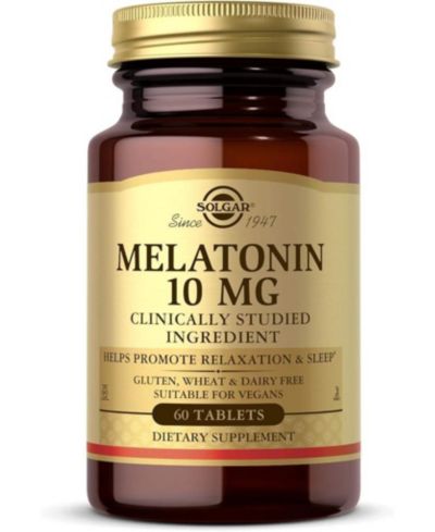Solgar Melatonin ,10 mg ,60 Tabs