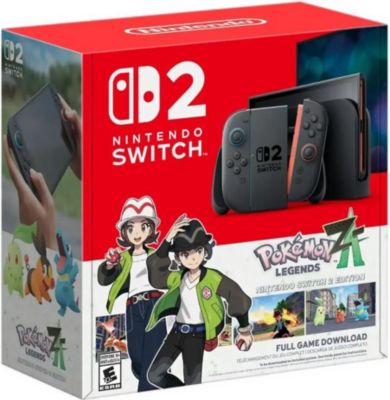 Nintendo Switch 2 + Pokemon Legends: Z-A Video Game Console Bundle