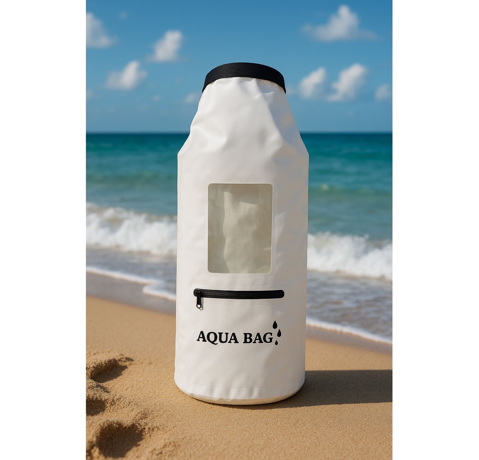 3pExperts Outdoor Waterproof Dry Bag-White