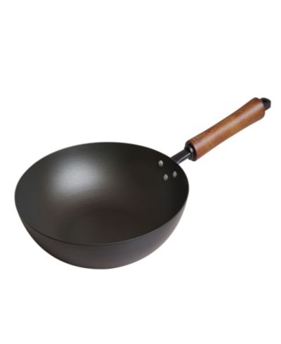 Joyce Chen Carbon Steel Classic Series 9.5" Pre-Seasoned Stir Fry Pan