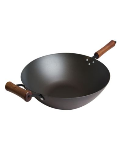 Joyce Chen Carbon Steel Classic Series 14" Pre-Seasoned Wok