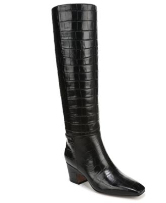 Franco Sarto Women's Sorelina Square Toe Zip Tall Boots