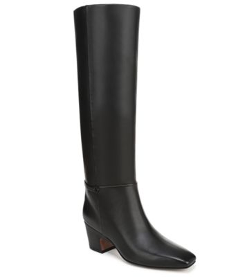 Женские высокие сапоги Franco Sarto Sorelina Wide Calf Square Toe Zip