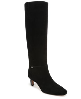 Franco Sarto Women's Timmy Wide Calf Square Toe Zip Tall Boots