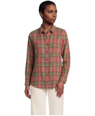 Olive/nautical red plaid