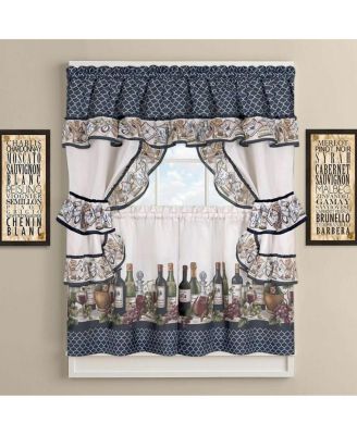 Комплект кухонных штор GoodGram French Chateau, 3 шт