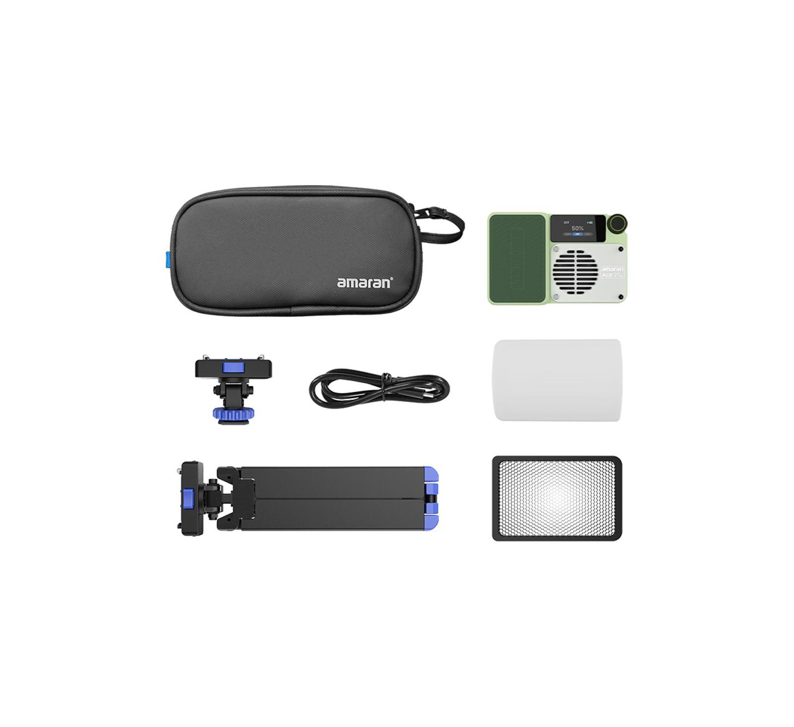 Amaran Ace 25x Bi-Color On-Camera LED Kit