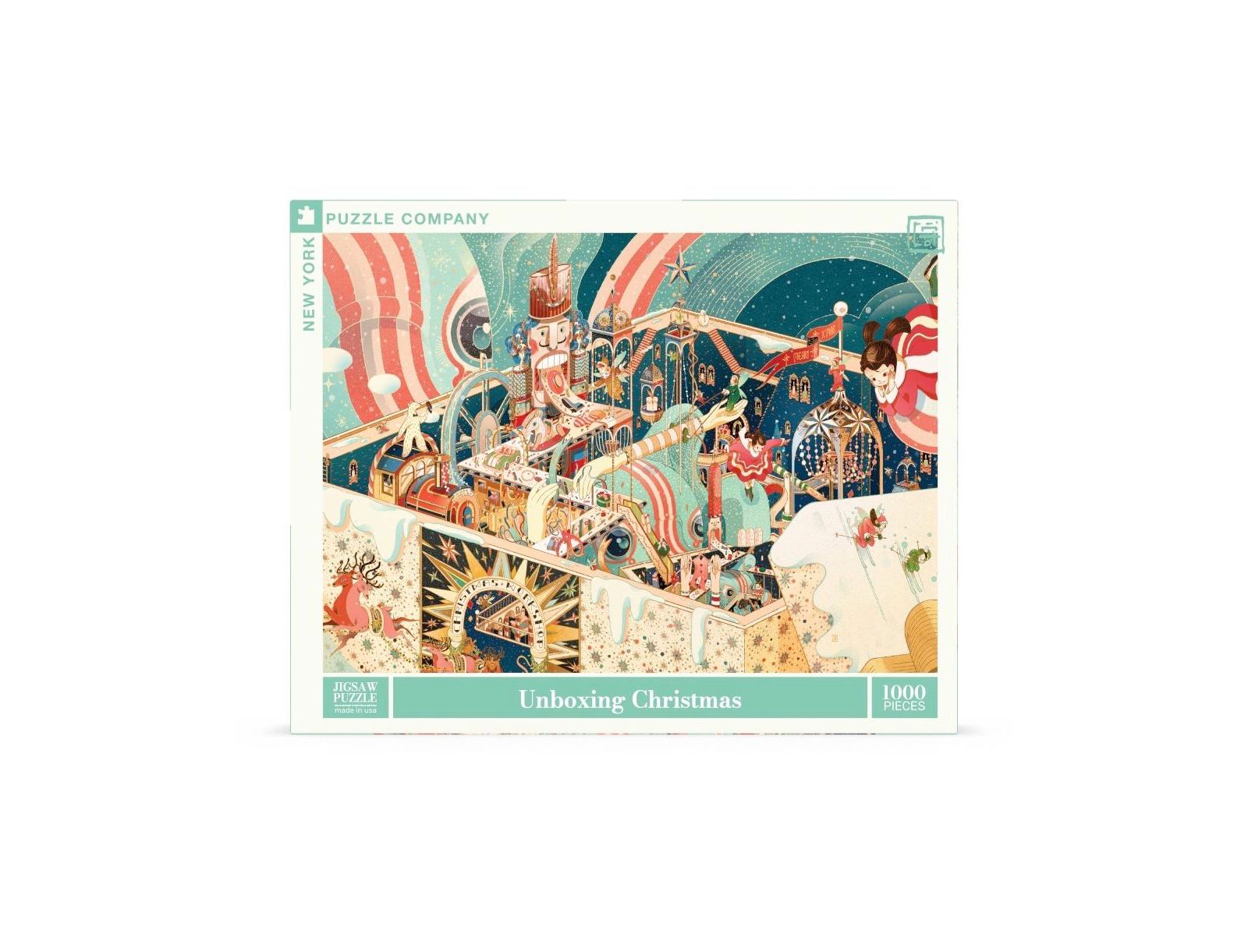 New York Puzzle Company пазл Unboxing Christmas, 1000 деталей