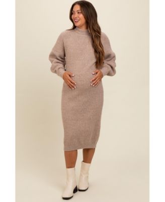 Pinkblush Women's Midi Sweater Dress