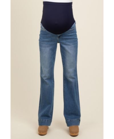 Женские джинсы Pinkblush Blue Wide Hem Flare