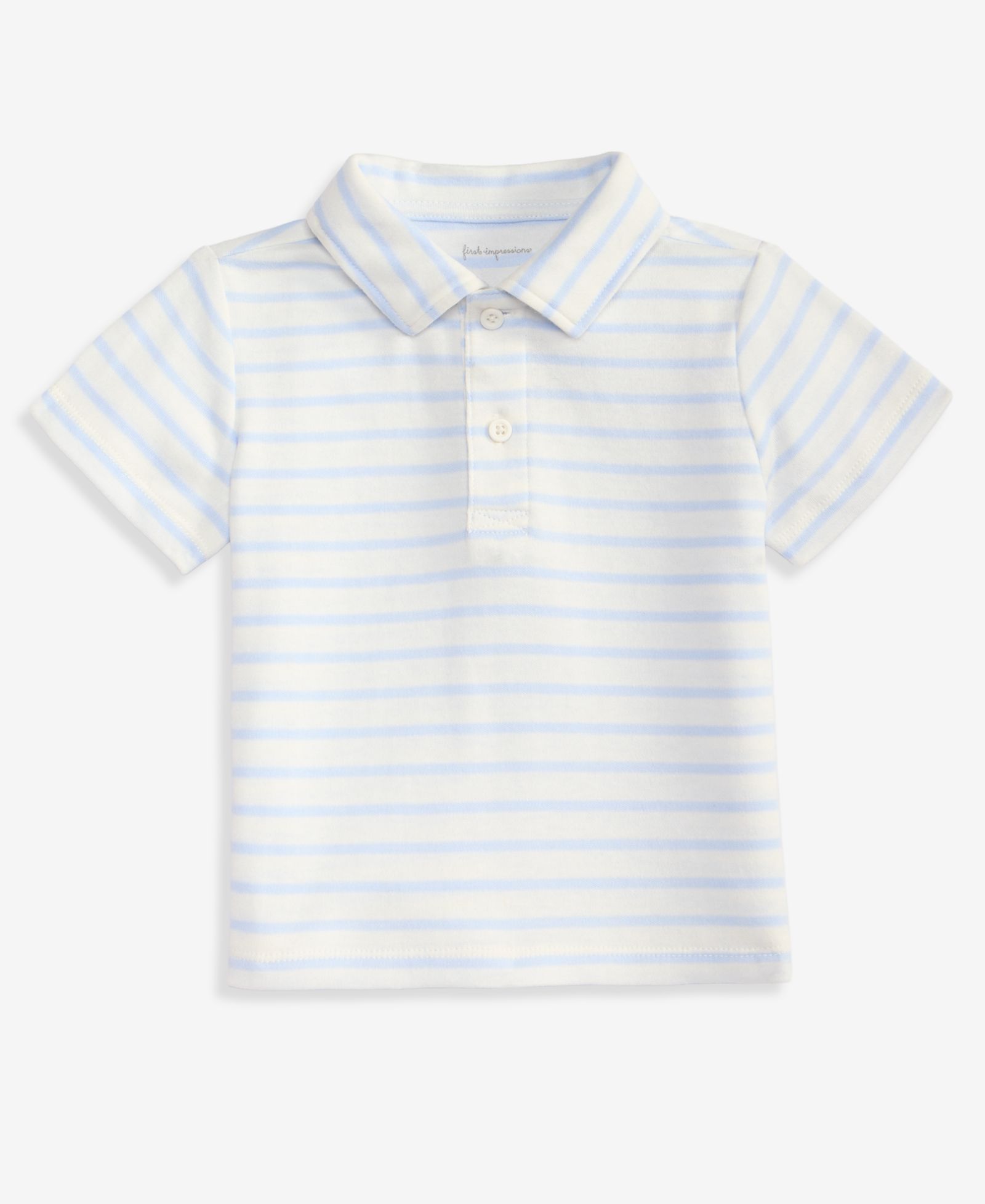 First Impressions Детский 2T-4T Striped Polo Shirt