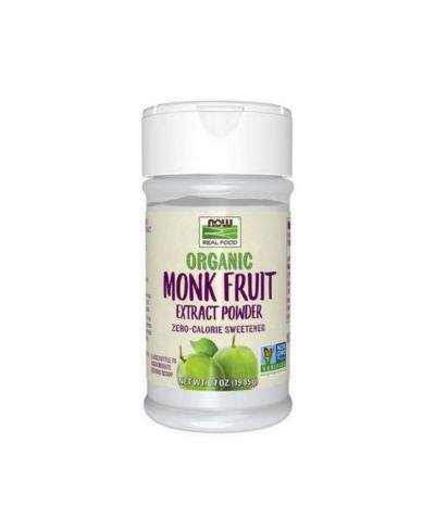 Порошок экстракта монашеского плода NOW Foods Monk Fruit, 0.7 Oz