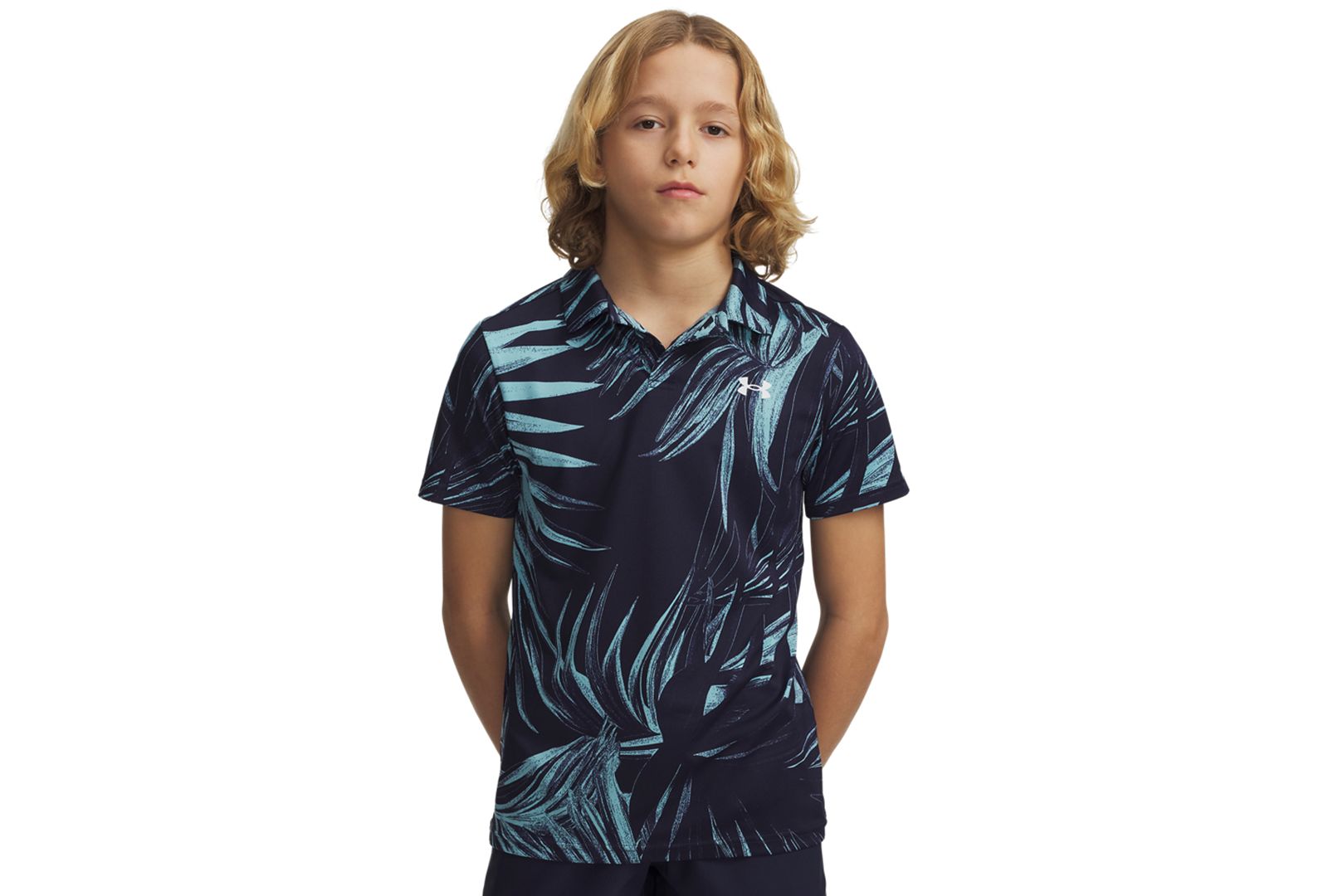 Детская рубашка-поло Under Armour Boys' 6-20 Matchplay Printed