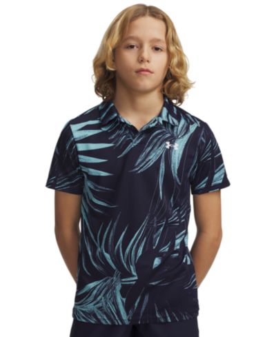 Детская рубашка-поло Under Armour Boys' 6-20 Matchplay Printed