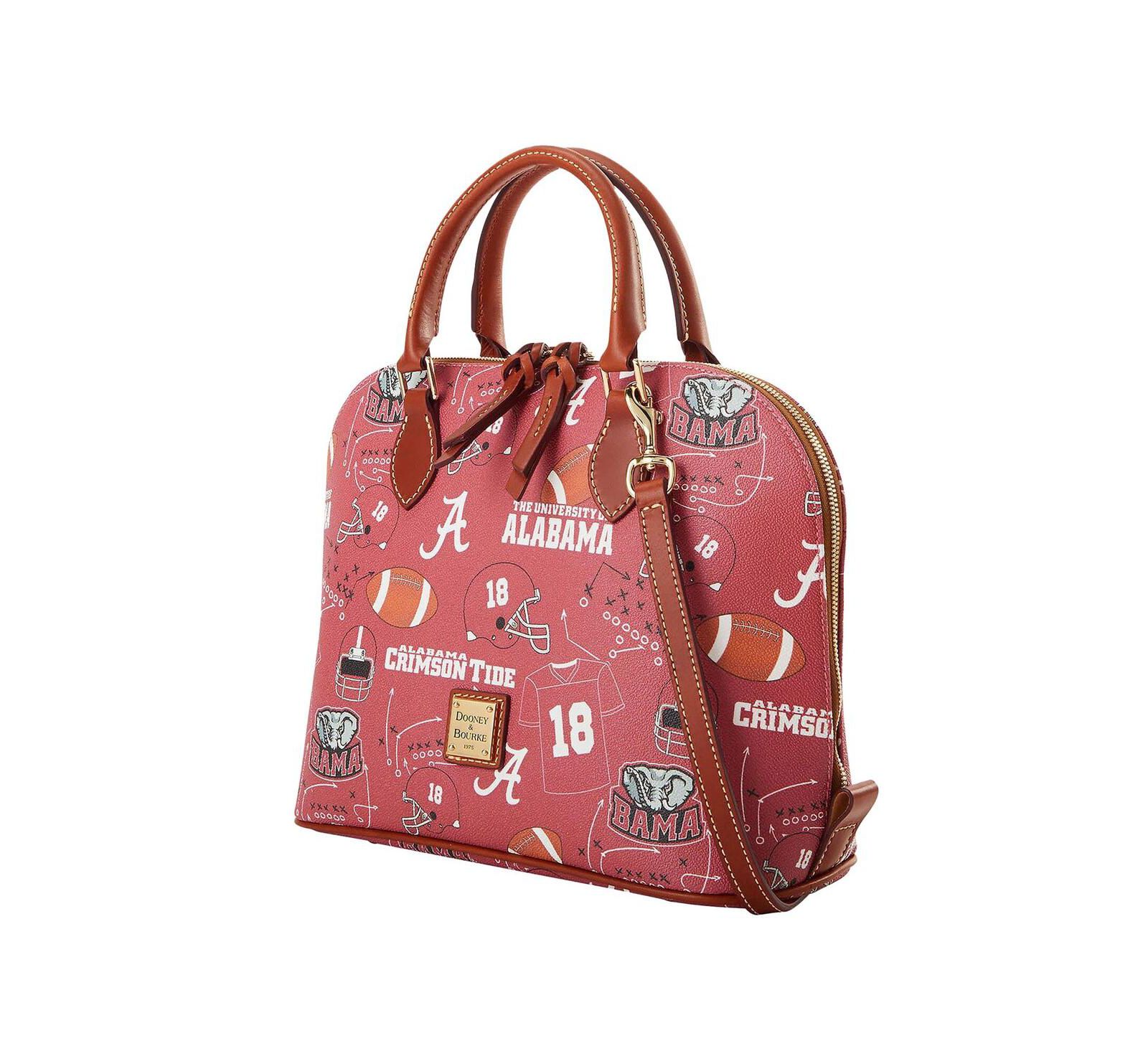Dooney & Bourke Alabama Crimson Tide Game Day Zip Satchel
