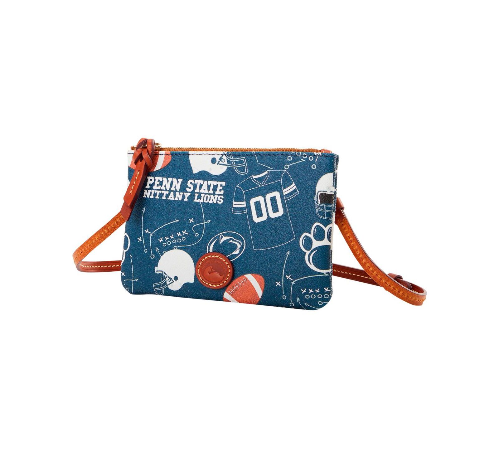 Женская сумка через плечо Dooney & Bourke Penn State Nittany Lions Top Zip Crossbody