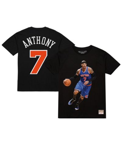 Mitchell & Ness Мужская футболка Carmelo Anthony New York Knicks Ultimate Player Name & Number