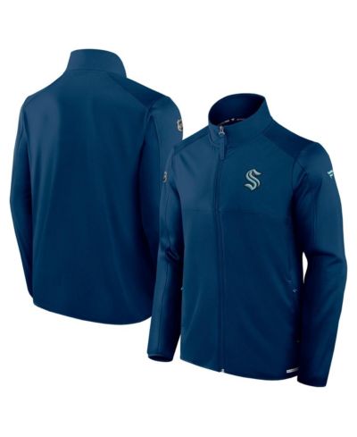 Мужская куртка Fanatics Seattle Kraken Authentic Pro Rink Fleece Full-Zip