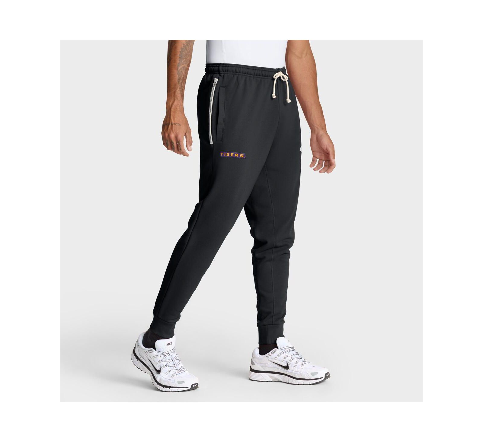 Nike Men's Black LSU Tigers 2025 Sideline Standard Issue Dri-FIT Taper Pants