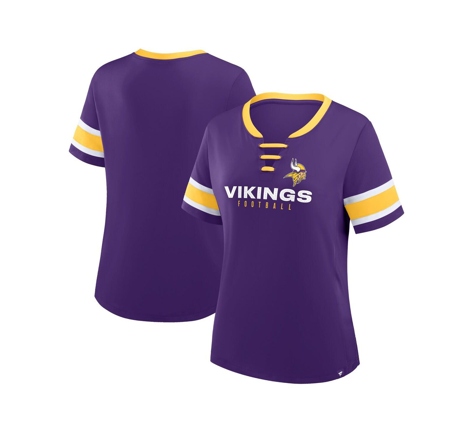 Женская футболка Fanatics Minnesota Vikings Redzone, фиолетовая