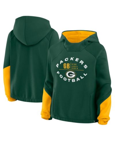 Fanatics Женская худи pullover oversized Green Bay Packers Redzone Bubble Screen Green