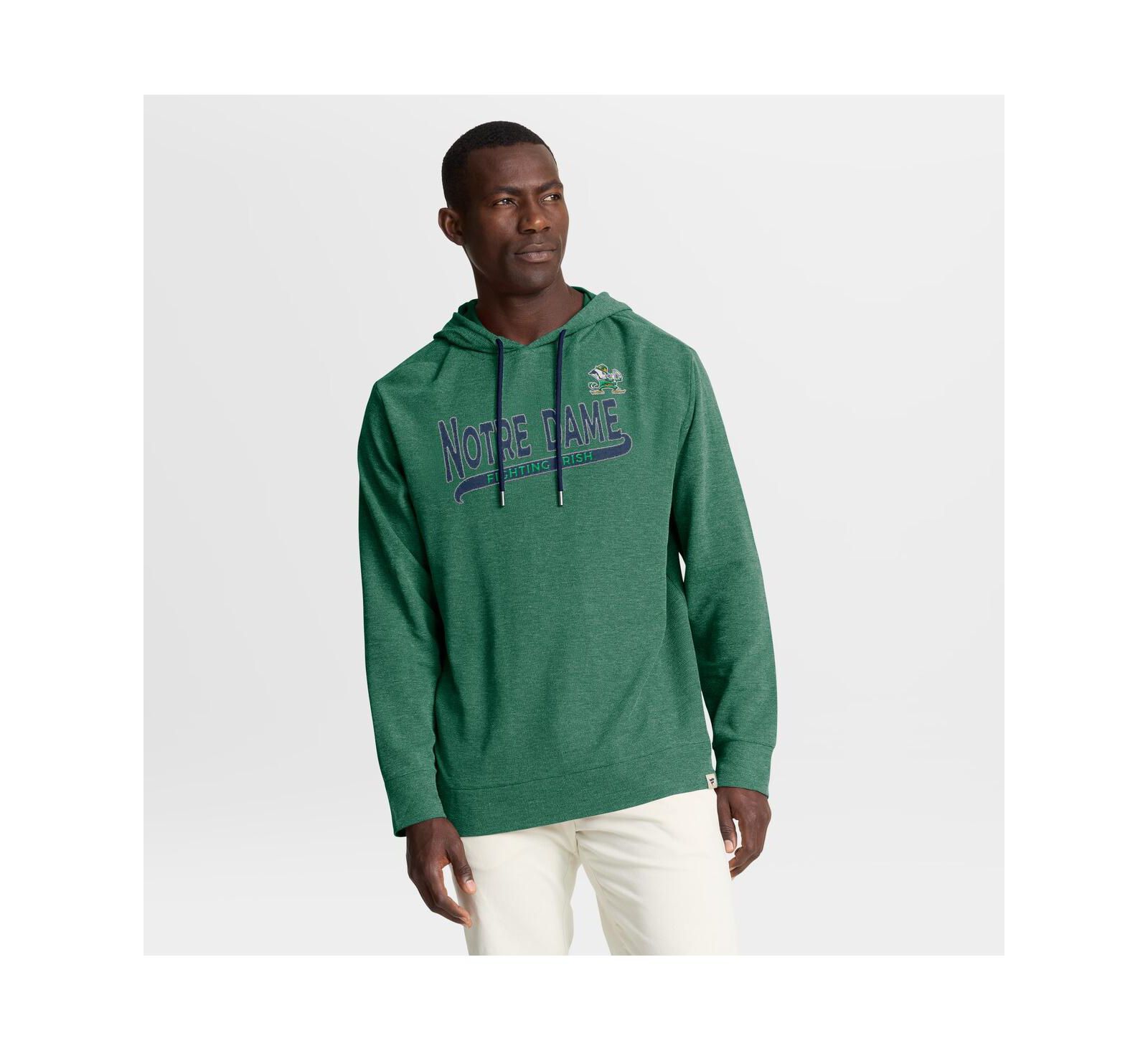 Fanatics Мужской зеленый худи с длинным рукавом Notre Dame Fighting Irish Hometown Premium Huddle Up