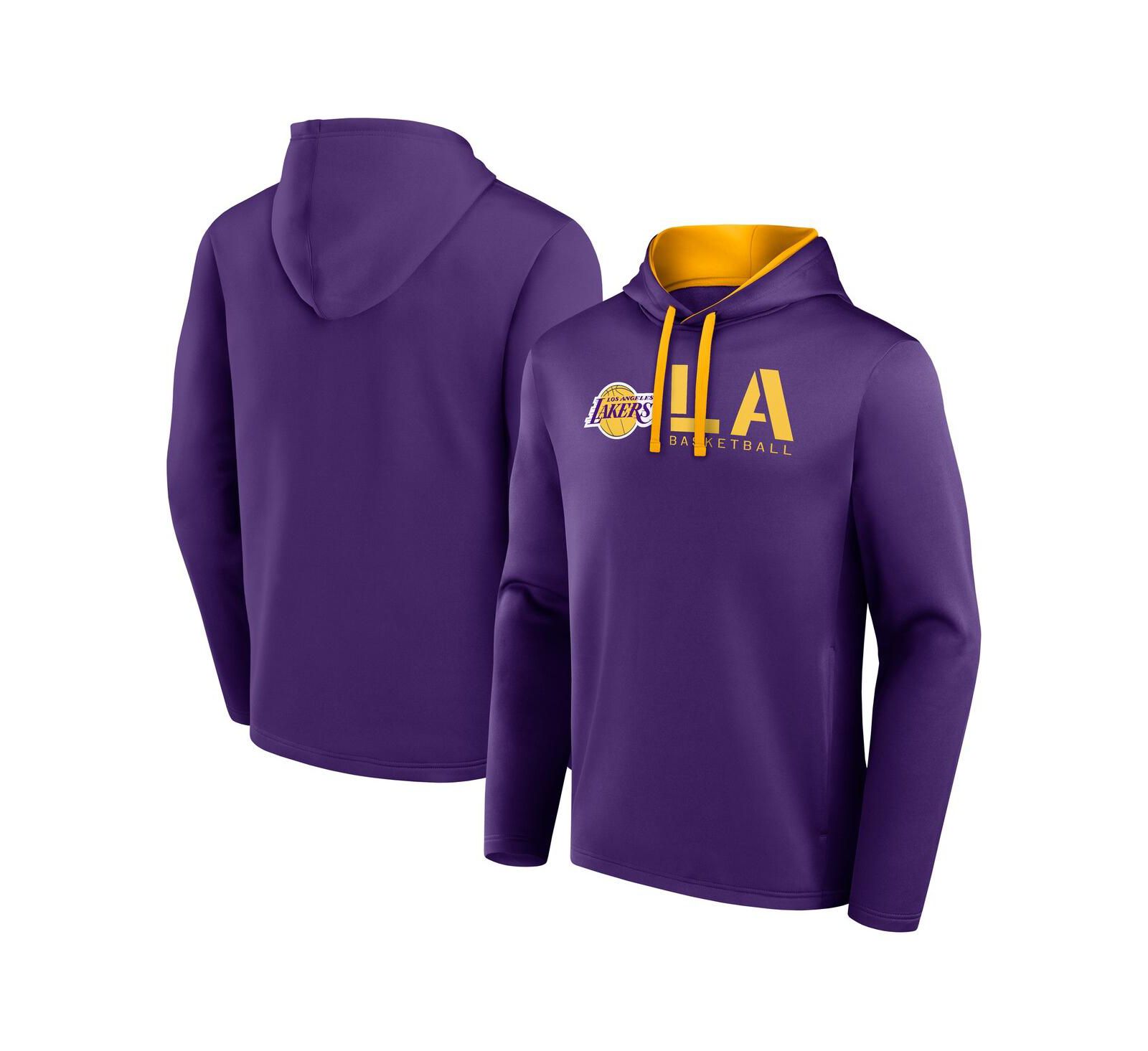 Logo Athletic Мужское худи Los Angeles Lakers Head Start Pullover Purple